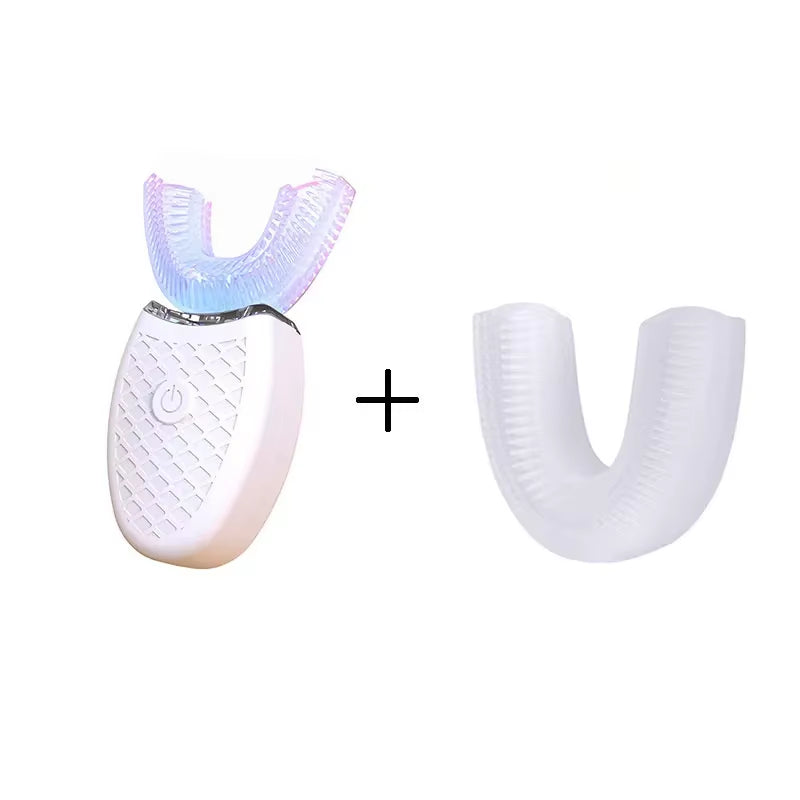 Sonicglow™ 360° Electric Toothbrush: USB Rechargeable Automatic Toothbrush for Deep, Effortless Cleaning